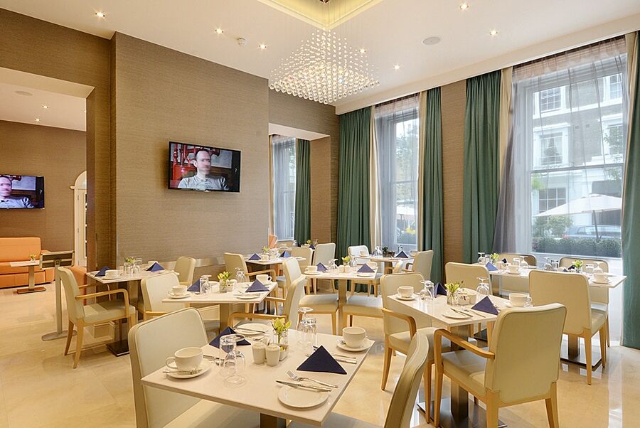 Park Grand London Lancaster Gate Hotel Buitenkant foto The restaurant